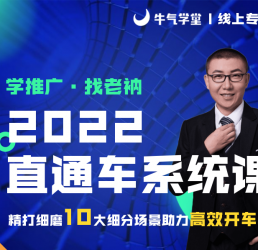 牛气学堂老衲2022直通车系统课（牛气学堂老衲课程网盘下载）