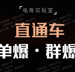 电商实验室直通车单爆群爆课程（电商冰可乐直通车打爆教程）